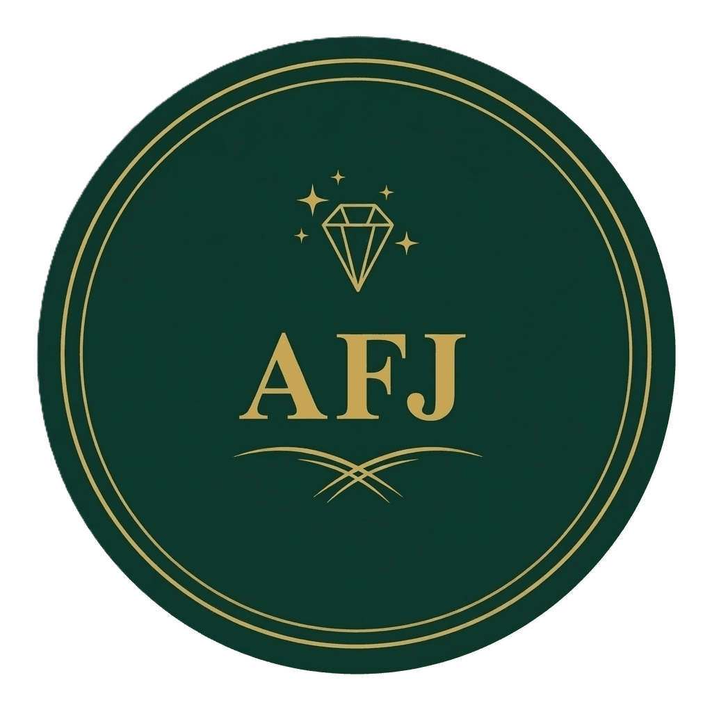AFJ — Ambani Fashion Jewellery brand seal